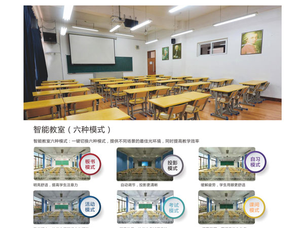 智能教室（六种模式）